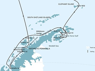 Antarctica - Elephant Island - Weddell Sea - Polar Circle (...